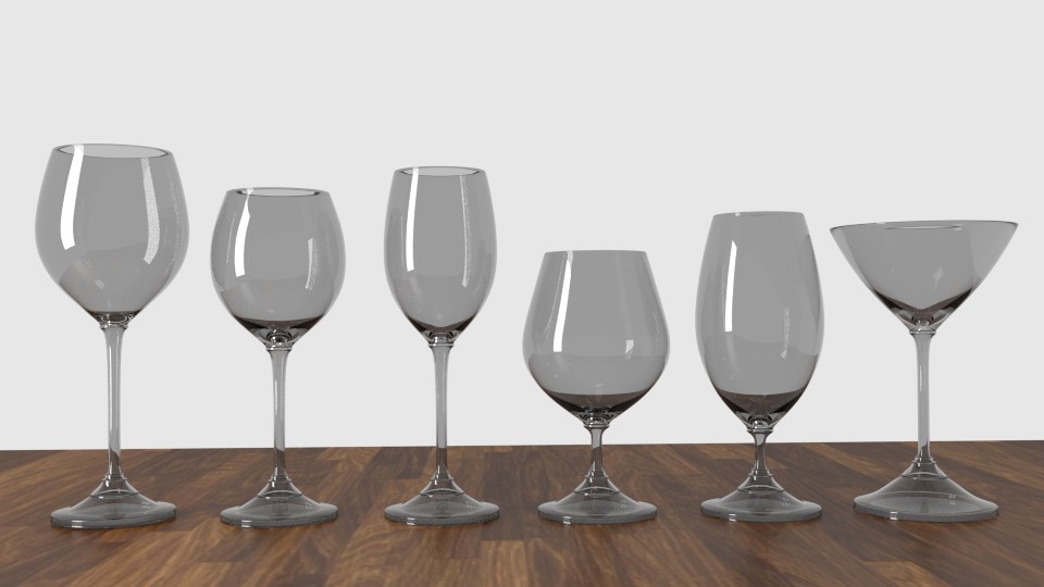 wine glasses preview image 1